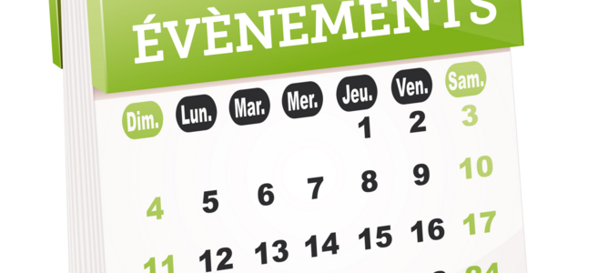 Calendrier evenement